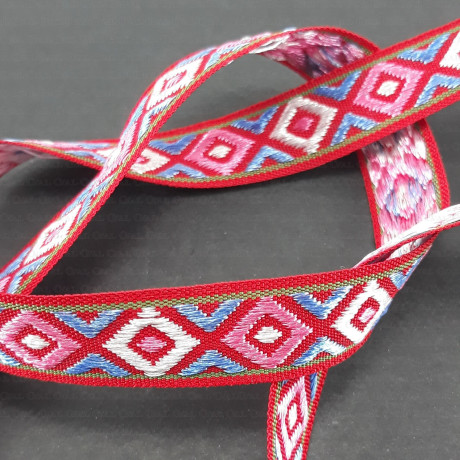 Tasma ozdobna etno 12mm 2373