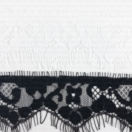 White and black trim 50 mm / 3 or 15 yards 2375