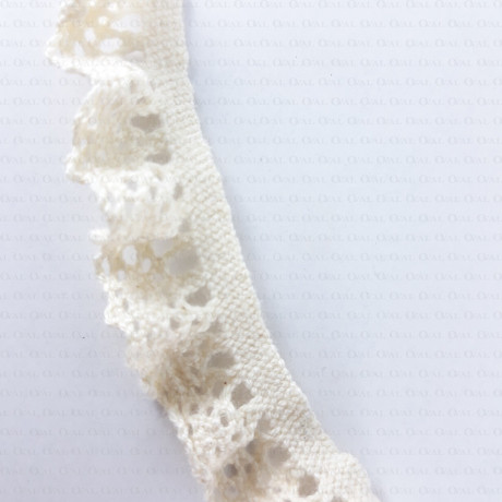 Cotton elastic lace 16mm/1 or 25m 2376