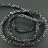 Cord with silver or gold thread 7mm 1691