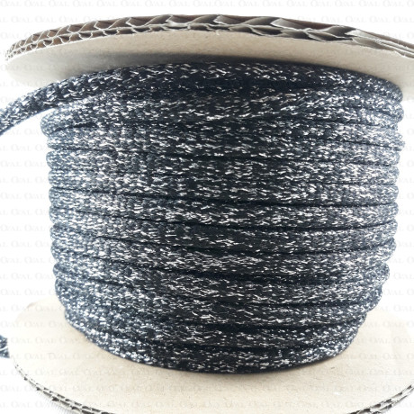 Cord with silver or gold thread 7mm 1691