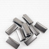 Stainless steel clamp end 15mm/1 or 100 pcs 1497