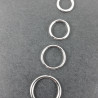Ring for straps 6, 8, 10, 12, 16mm silver, 10 or 200 pcs 1112