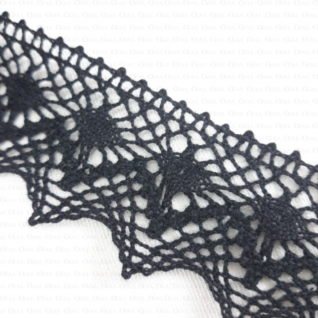 Cotton lace 40mm/1 yard 2004 NEW COLOURS