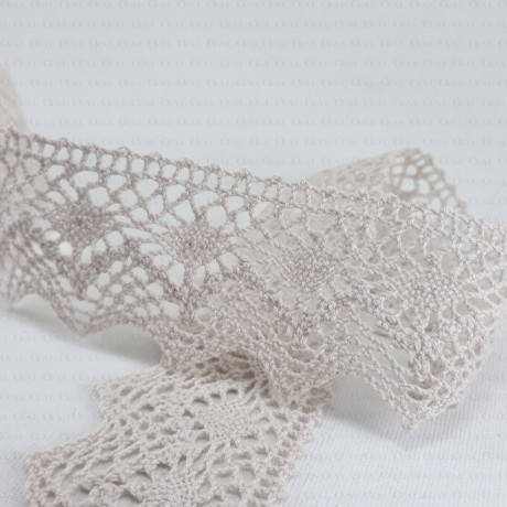 Cotton lace 40mm/1 yard 2004 NEW COLOURS