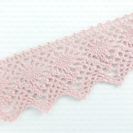 Cotton lace 40mm/1 yard 2004 NEW COLOURS
