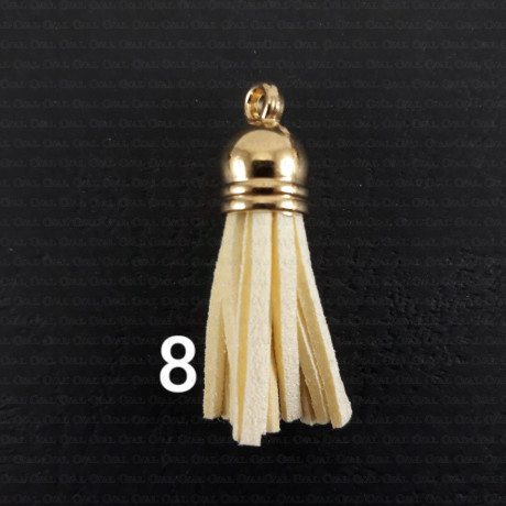 Frędzelki z ekozamszu PAKIET 2szt, nr 2206