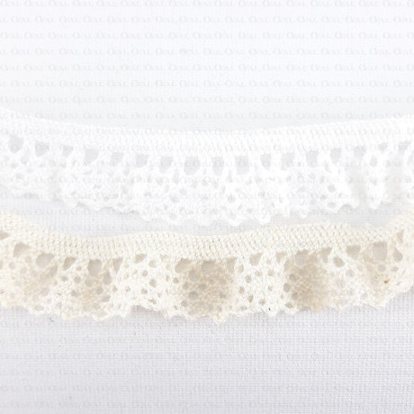 Cotton elastic lace 16mm/1 or 25m 2376