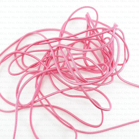 Round pink elastic 1mm /1m no. 520