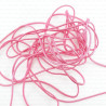 Round pink elastic 1mm /1m no. 520