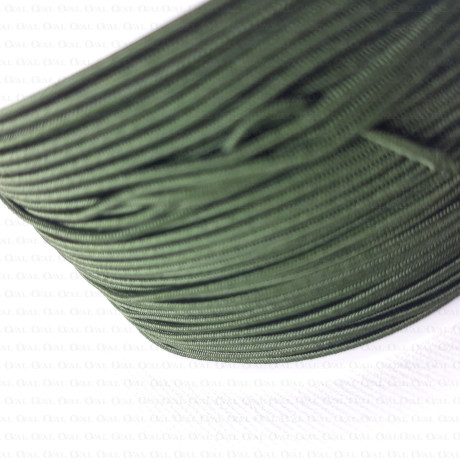 Round green cord 1mm 5 or 50m no.522