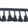 Decorative tape - tassels 55mm 1262