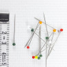 30 mm steel pins, coloured heads -04