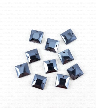 Kamienie akrylowe 10x10mm PAKIET 10szt  2395