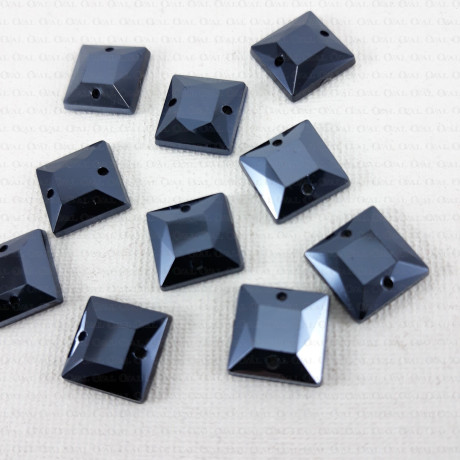 Kamienie akrylowe 10x10mm PAKIET 10szt  2395