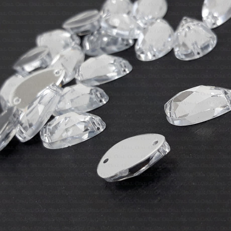 Acrylic stones 13x8mm Pack of 100 pcs 2396