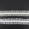 Elastic lace 20mm/1 or 25m white, black and ecru no. 299