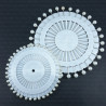 Decorative pins White Pearl 35mm, 55mm - reel 07