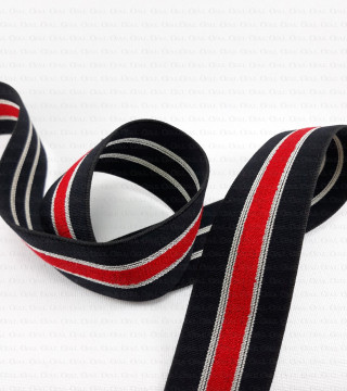 Decorative elastic 32mm 1 or 10m 2412