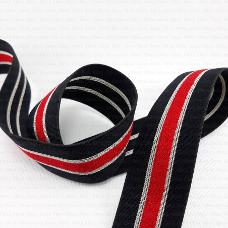 Decorative elastic 32mm 1 or 10m 2412