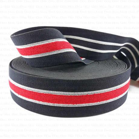 Decorative elastic 32mm 1 or 10m 2412