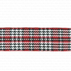 Taśma ozdobna pepitka 25mm 2415 Taśma ozdobna pepitka 25mm 2415