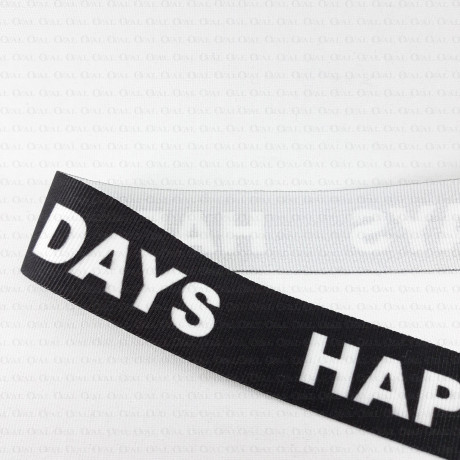 Decorative tape with inscriptions 30mm/1 or 50m 2427