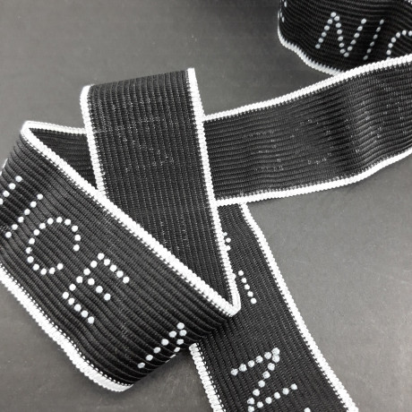 Decorative tape with the inscription NICE 32mm 2431