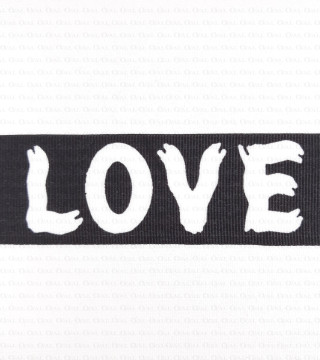 Decorative tape with inscriptions 40mm/1 or 50m 2437