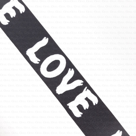 Decorative tape with inscriptions 40mm/1 or 50m 2437