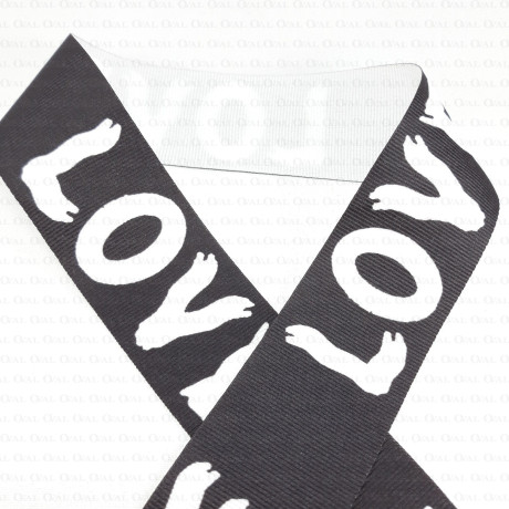 Decorative tape with inscriptions 40mm/1 or 50m 2437