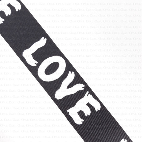 Decorative tape with inscriptions 40mm/1 or 50m 2437