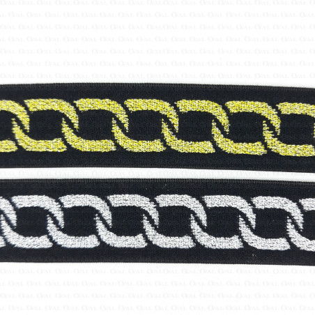 Decorative elastic 25mm 2438