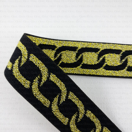 Decorative elastic 25mm 2438