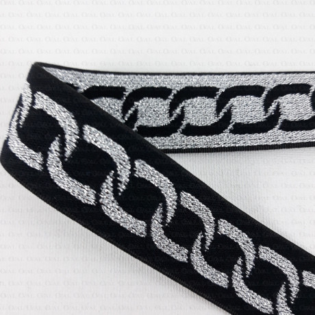 Decorative elastic 25mm 2438
