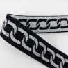 Decorative elastic 25mm 2438