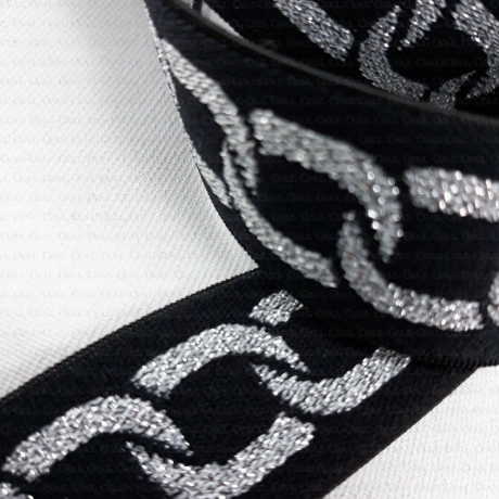 Decorative elastic 25mm 2438