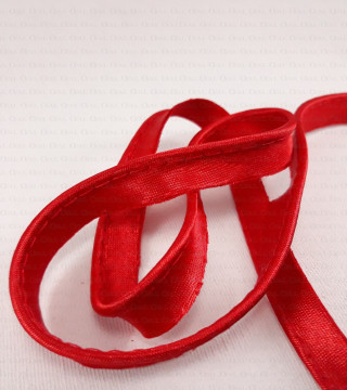 Piping with cord Red 5 linear metres no. 413