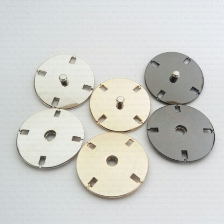 Zatrzaski metalowe 100szt  2458