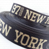 ribbon with inscriptions, new york ribbon