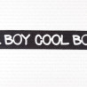 ribbon with lettering, cool boy