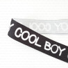 ribbon with lettering, cool boy