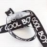 ribbon with lettering, cool boy