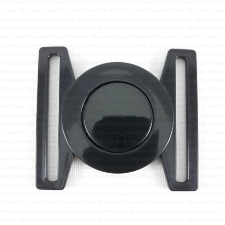 Buckle fastener – black, gold, silver 50 mm no. 1660