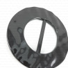 Black and gold plastic clip 40mm 1483