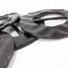 Black and gold plastic clip 40mm 1483