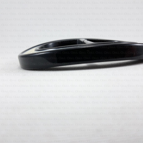 coat buckle, black and white buckle,