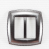 Silver plastic clip 50mm 2471