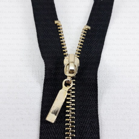 Zamki metalowe nierozdzielcze,rożne długości,złote/srebrne,1951