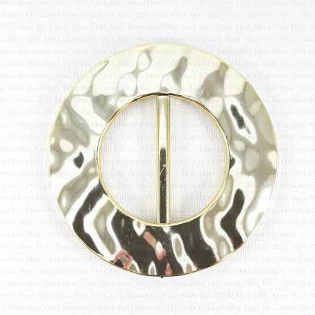 Black and gold plastic clip 40mm 1483